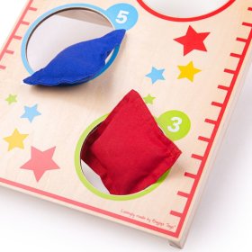 Bigjigs Toys Zabawa polegająca na rzucaniu poduszkami, Bigjigs Toys