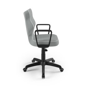 Krzesło biurowe dostosowane do wysokości 146-176,5 cm - szare, ENTELO