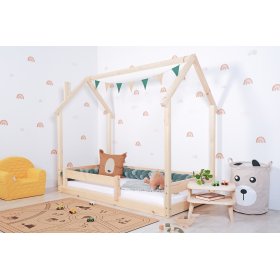 Łóżko dziecięce Montessori Kominek - lakierowany, Ourbaby