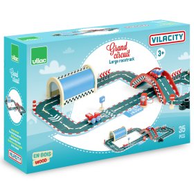 Duża drewniana autostrada Vilac Vilacity, Vilac