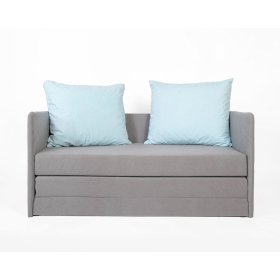 Sofa rozkładana Jack - ciemnoszary/jasnoniebieski