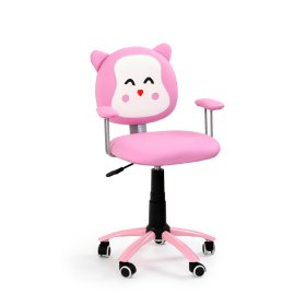 Krzesełko dziecięce Kitty - różowe