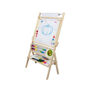 Tablica magnetyczna dla dzieci w kolorze naturalnym, 3Toys.com