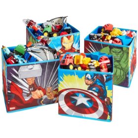 Cztery pudełka do przechowywania - Avengers, Moose Toys Ltd , Avengers