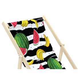 Krzesło plażowe Melony i banany, CHILL