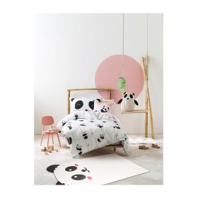 Piankowa podłoga z puzzlami - Panda