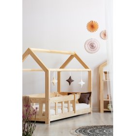 Dziecięca łóżko dom z bariera Mila Classic