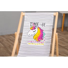 Krzesełko plażowe dla dzieci Unicorn