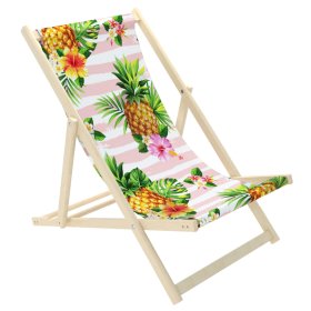 Krzesło plażowe ananas, Chill Outdoor