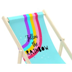 Krzesełko plażowe dla dzieci Rainbow, Chill Outdoor