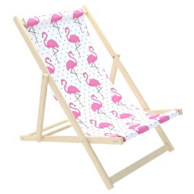 Krzesełko plażowe dla dzieci Flamingi, Chill Outdoor