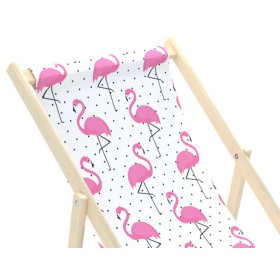 Leżak plażowy dla dzieci Flamingi