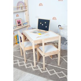 Stolik dziecięcy i 2 krzesła LETTO, Ourbaby