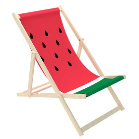Arbuzowy leżak plażowy, Chill Outdoor