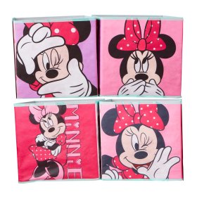 cztery magazynowanie pudełka - Minnie Mouse, Moose Toys Ltd , Minnie Mouse