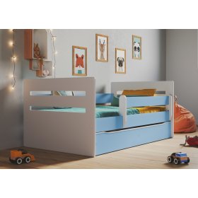 Ourbaby dziecięce łóżko Tomi - niebieskie, All Meble