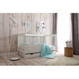 Dziecięca łóżko Basic 140x70 cm, Pinio