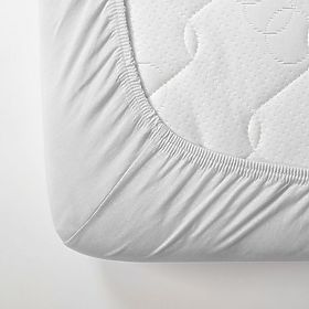 Bawełniana prześcieradło 200x80 cm - białe