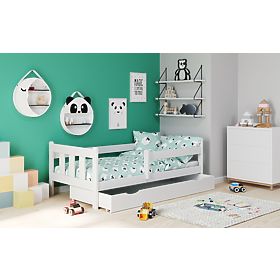 Białe łóżko MARINELLA (2szt=1szt), Halmar