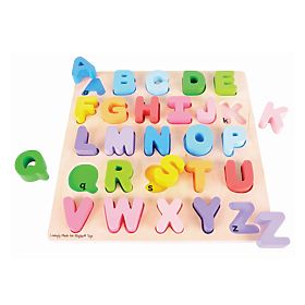 Bigjigs Baby Alfabet wielkimi literami
