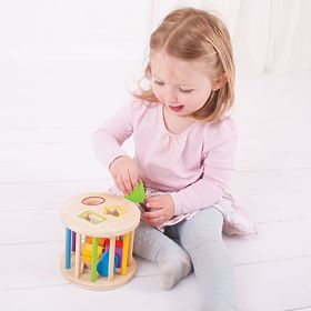 Bigjigs Baby Roller z kształtami