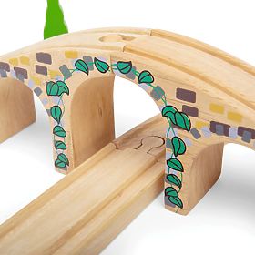 Bigjigs Rail Drewniany most kolejowy