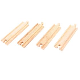 Bigjigs Rail Średnie szyny proste 16 cm 4 szt