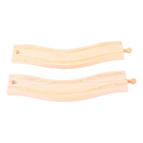 Bigjigs Rail Zakrzywione szyny 22 cm 2 szt