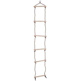 Bigjigs Toys Drewniana drabinka linowa