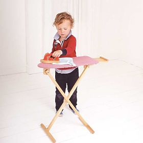 Bigjigs Toys Drewniana deska do prasowania z żelazkiem