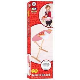 Bigjigs Toys Drewniana deska do prasowania z żelazkiem - uszkodzone opakowanie