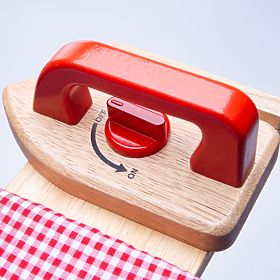 Bigjigs Toys Drewniana deska do prasowania z żelazkiem - uszkodzone opakowanie, Bigjigs Toys