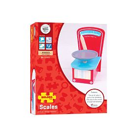 Bigjigs Toys Drewniana waga kuchenna, Bigjigs Toys