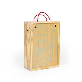 Bigjigs Toys Drewniany zestaw do zabawy dla podróżników