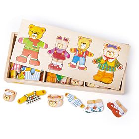 Bigjigs Toys Family Dress Up Puzzle