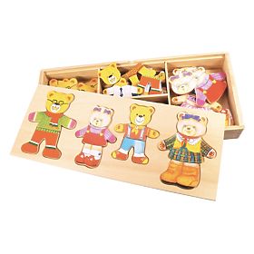 Bigjigs Toys Family Dress Up Puzzle
