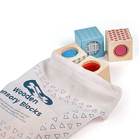 Bigjigs Toys Kostki sensoryczne