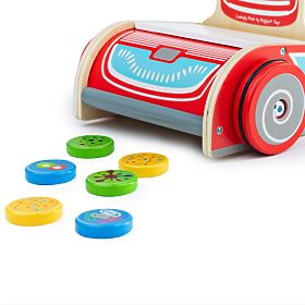 Bigjigs Toys Odkurzacz na kiju