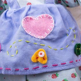 Bigjigs Toys Szmaciana lalka Grace 28 cm, Bigjigs Toys