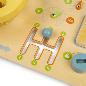 Bigjigs Toys Tablica aktywności Dżungla, Bigjigs Toys