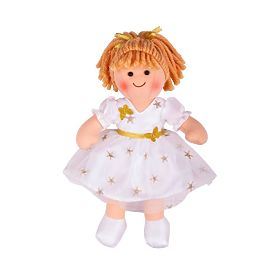 Bigjigs Toys Tkaninowa lalka Charlotte 28cm