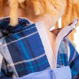 Bigjigs Toys Tkaninowa lalka Katie 34 cm, Bigjigs Toys