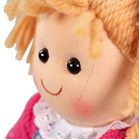 Bigjigs Toys Tkaninowa lalka Maggie 34cm