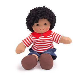 Bigjigs Toys Tkaninowa lalka Otis 28 cm, Bigjigs Toys