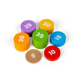 Bigjigs Toys Waga z wyważającymi odważnikami