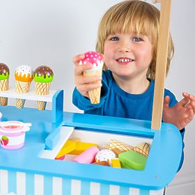 Bigjigs Toys Wózek z lodami