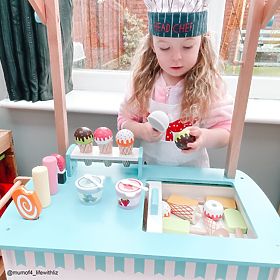 Bigjigs Toys Wózek z lodami