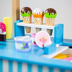 Bigjigs Toys Wózek z lodami