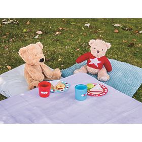 Bigjigs Toys Zestaw przekąsek w kropki