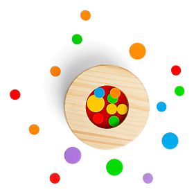 Bigjigs Zabawki Drewniane pchły